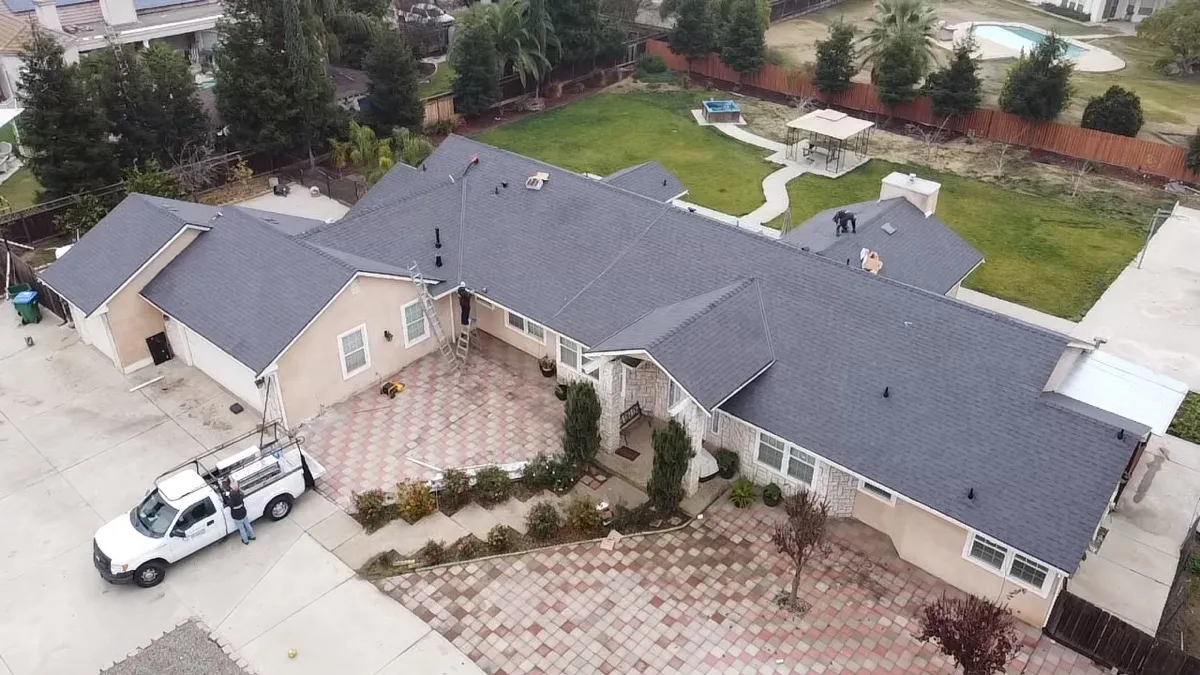 Residential roof replacement by Econo Roofing in Atwater, CA
